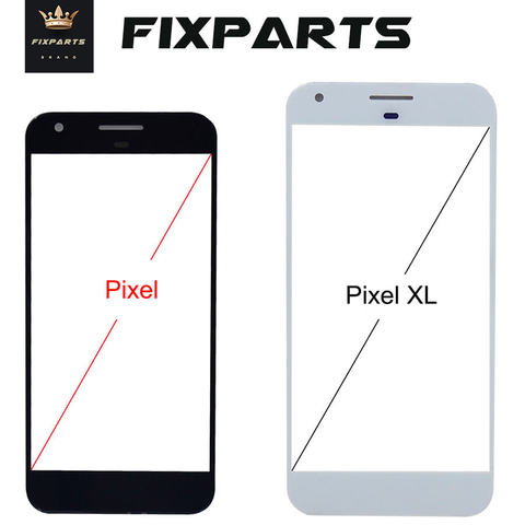 Google Pixel 3 3A XL Front Glass Lens Outer Touch Screen Panel Cover Google Pixel 2 Front Screen Lens Replacement Parts Pixel 3A ► Photo 1/6