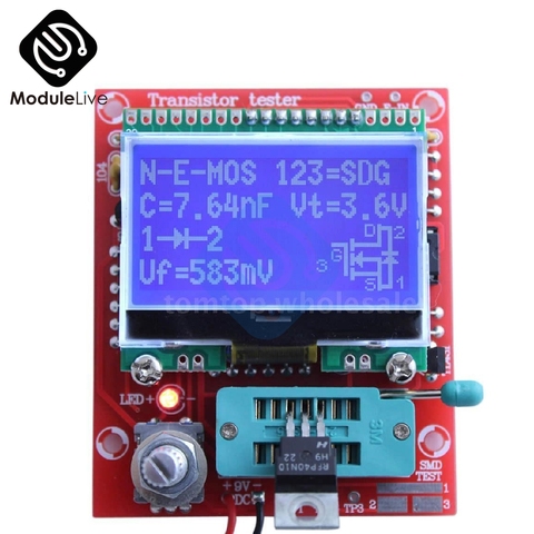 M328 LCD 12864 Transistor Tester DIY Kit Diode Triode Capacitance LCR  Meter ► Photo 1/3