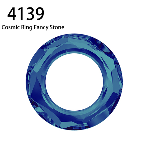 (1 piece) 100% Original crystal from Swarovski 4139 Cosmic Ring made in Austria loose beads Rhinestone for DIY jewelry making ► Photo 1/6