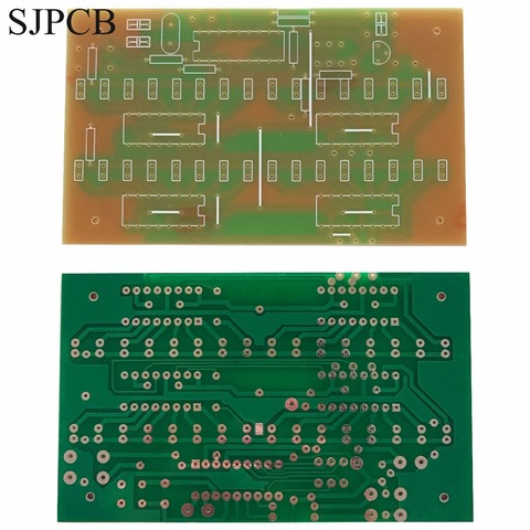 SJPCB HASL Single Side 1 Layer Printed Circuit Board Not Plated Hole Prototype Simple Low Cost PCB Fast Service Need Send File ► Photo 1/3