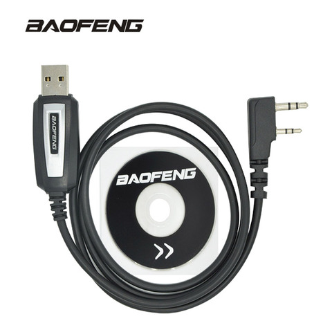 Baofeng USB Programming Cable UV-5R CB Radio Walkie Talkie Coding Cable K Port Program Cord for BF-888S UV-82 UV 5R Accessories ► Photo 1/5