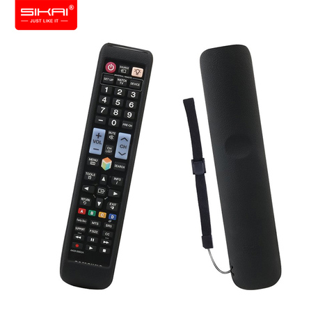 Covers for Samsung BN59-01178W AA59-00652A AA59-00594A AA59-00582A HDTV Remote Control SIKAI Silicone Protective Cases Anti-Lost ► Photo 1/6