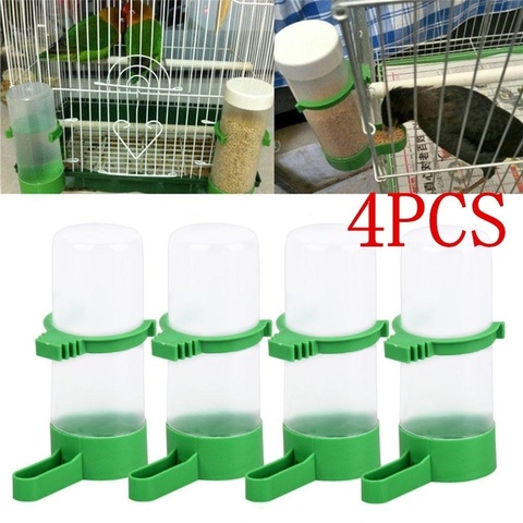 4 pcs / lot Bird Feeder Waterer Drinker Pet Clip for Bird Feeder Agricultural Equipment (size:M) ► Photo 1/6