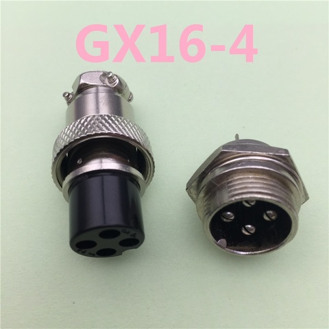 1set GX16 4 Pin Male & Female Diameter 16mm Wire Panel Connector L72 GX16 Circular Connector Aviation Socket Plug Free Shipping ► Photo 1/1