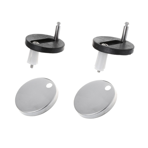 2Pcs Top Fix WC Toilet Seat Hinges Fittings Quick Release Cover Hinge Screw ► Photo 1/6