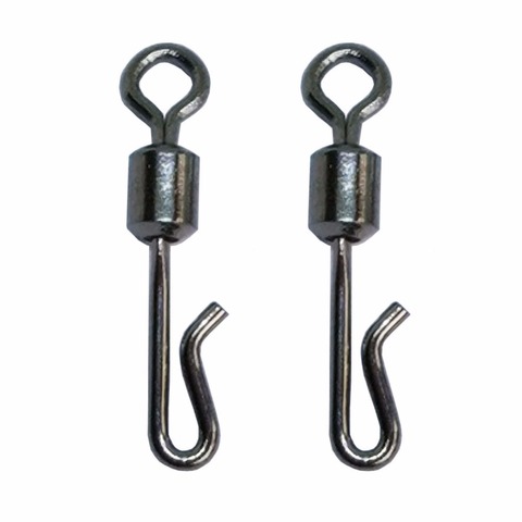 20pcs/lot Quick Change Fishing Connector Fishing Swivels Stainless Steel Saltwater Carp Fishing Tackle pesca Emerillones ► Photo 1/1