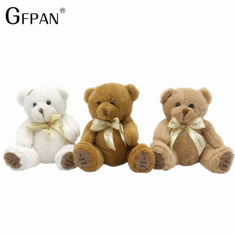New High Quality Lovely Pacth Bear 3 Colors Soft Plush Toy Teddy Bear Kawaii Cotton Animal Birthday Gift For Children Low Price ► Photo 1/6