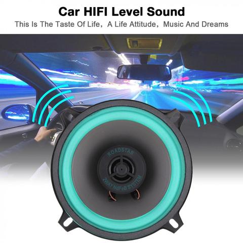 1pcs 5 Inch 12V 100W Car HiFi Coaxial Speaker Vehicle Door Auto Audio Music Stereo Full Range Frequency Speakers for Cars ► Photo 1/6