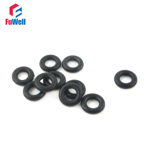 500pcs NBR 1mm Thickness O Ring Seals NBR 15/16/17/18/19/20/21/22/23/24/25mm OD Oil Resistance O Rings Hole Seals Gasket Washers ► Photo 1/1