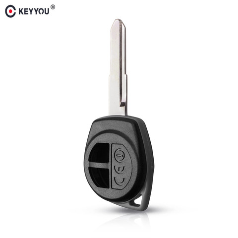 KEYYOU Remote Car Key Case Shell Fob Housing For Suzuki Swift HU133R SZ11R Blade Replacement 2 Buttons ► Photo 1/6