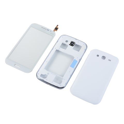 For Samsung Galaxy Grand Duos GT-I9082 i9082 9082 Touch Screen Digitizer Glass+Housing Middle frame Battery Back Cover ► Photo 1/2