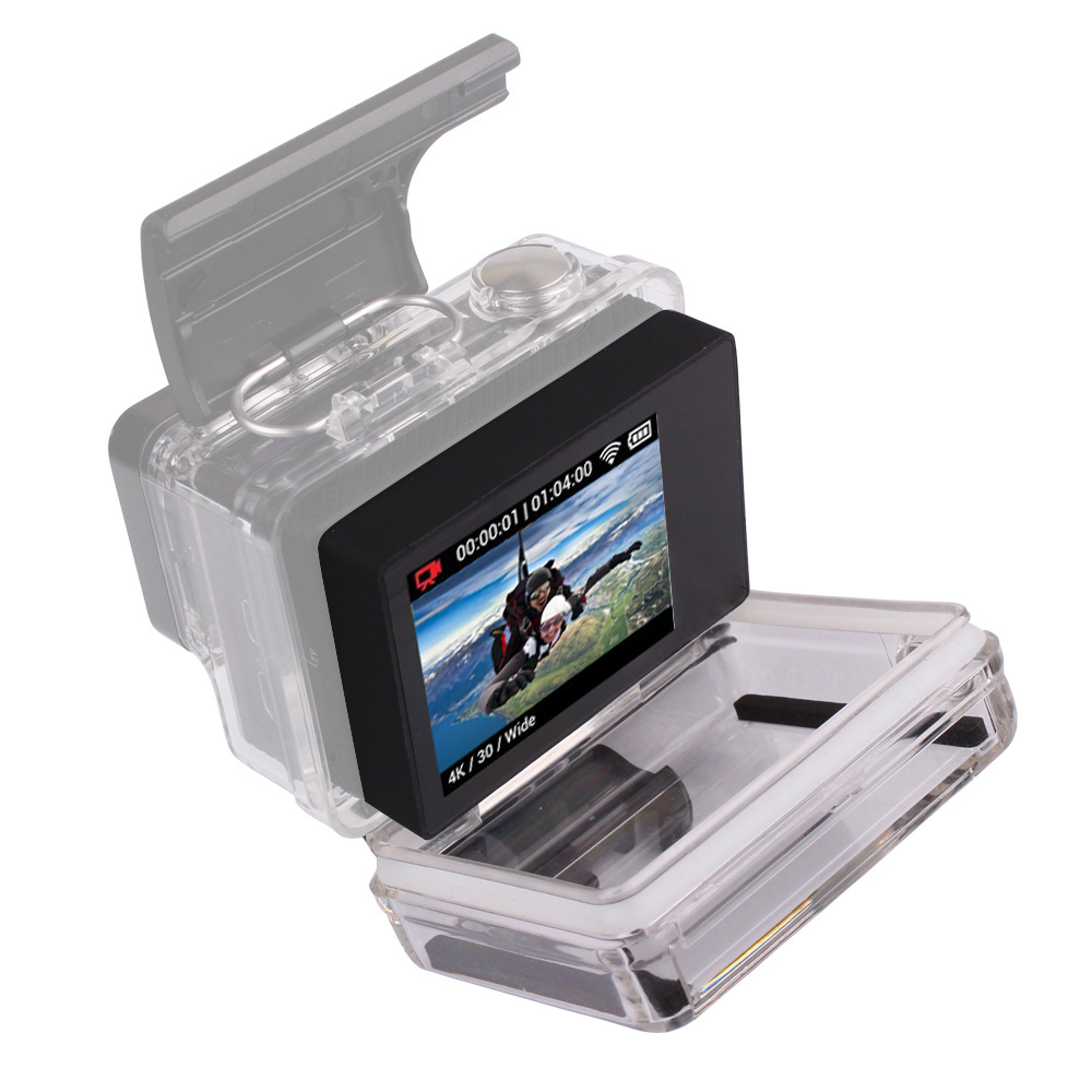 For GoPro BacPac Lcd Display Monitor go pro Hero 3 3+4 Bacpac Lcd Screen + Back Door Case Cover For Gopro Hero 3 3+4 Accessories - Price history & Review | AliExpress - yksgop Store | Alitools.io