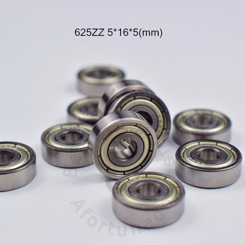 625 625ZZ 5*16*5(mm) 10pieces bearing free shipping ABEC-5 bearings metal Sealed Bearing 625 625Z 625ZZ chrome steel bearing ► Photo 1/6