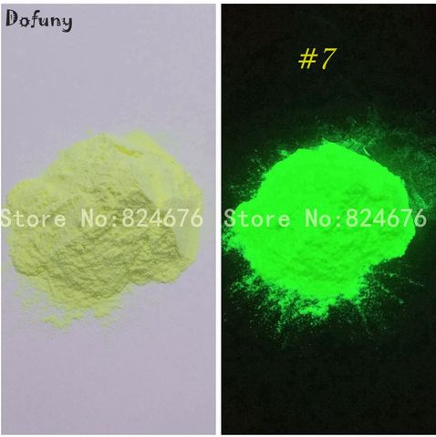 10g Yellow Glowing Luminescent powder phosphor powder,DIY Nail enamel powder glow powder,Nail Glitter Decoration pigment ► Photo 1/4