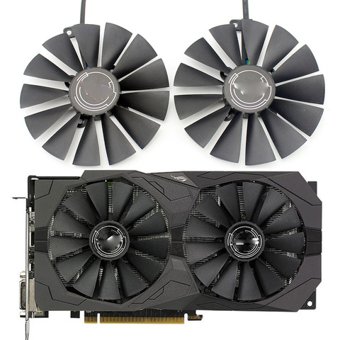 New 95MM PLD10010S12H Cooler Fan For ASUS ROG STRIX Dual  RX 470 570 For AMD RX470 RX570 Gaming Video Card Cooling Fan ► Photo 1/6