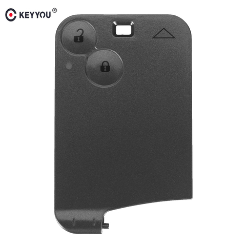 KEYYOU New Replacement For Renault Laguna Espace 2 Buttons Remote Key Card Shell Case cover Free shipping ► Photo 1/5