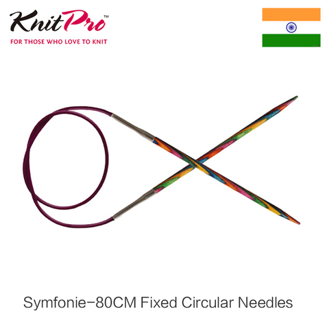 1 piece Knitpro symfonie-80cm  fixed circular needle ► Photo 1/1