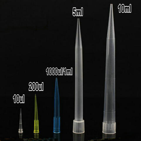 Lab 10ul 200ul 1000ul 5ml 10ml PP Plastic Pipette Tips For Microbiological Test Pipettor Tips/ Disposable Pipette Tip ► Photo 1/6