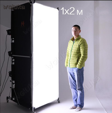 Falconeye 1x2m large softbox with pulley can be moved soft light column Large softbox photo box soft screen SBC-1020  CD50 T06 ► Photo 1/1