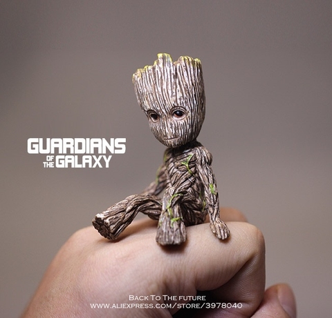 Disney Guardians Of The Galaxy 2 Tree Man Grout Sitting Collectible Anime Toy PVC Cartoon Mini Action Figure Doll Toys model ► Photo 1/6