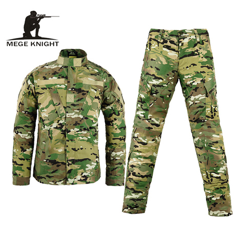 Army military tactical cargo pants uniform waterproof camouflage tactical military bdu combat uniform us army men clothing set ► Photo 1/6