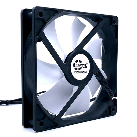 120mm fan new 12025 12V 0.1A 1250RPM silent quiet computer case aixal cooling fan ► Photo 1/4
