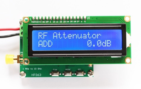 Intelligent Digital RF Power Meter 1MHz to 10GHz -50 to 0dBm RF Signal Measuring Meter Module ► Photo 1/2