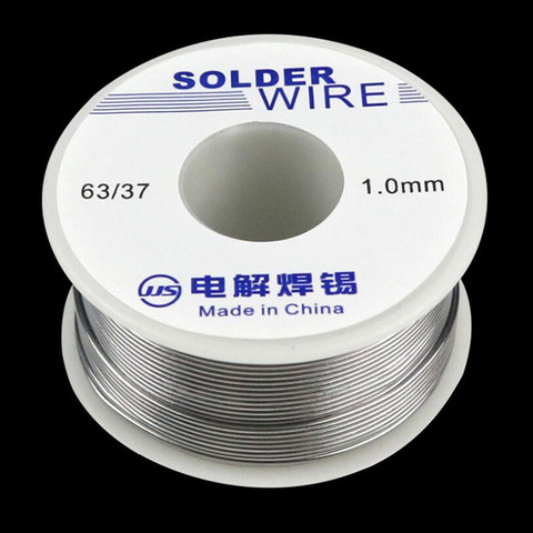 63/37  Solder Wire Solder FLUX 2.0%45 FT Tin-50g Lead Tin Wire Melted Rosin Core Coil -M25 Lead Solder For Soldering ► Photo 1/5