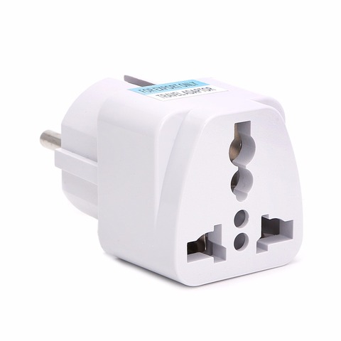 Universal US UK AU To EU Brazil France Japan America South africa Travel Wall Outlet AC Power Charger Adapter Converter plug ► Photo 1/6