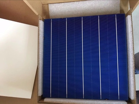 Energia Solar Direct 2022 Promotion 100pcs High Efficiency 4.48w Poly Solar Cell 6x6 for Diy Panel Polycrystalline, free Shiping ► Photo 1/4