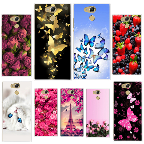 Flower Cover For Sony Xperia XA2 XA 2 Ultra Case Soft TPU Back Covers For Sony Xperia XA2 Bumper Cases For Sony XA2 Ultra Hoesje ► Photo 1/6