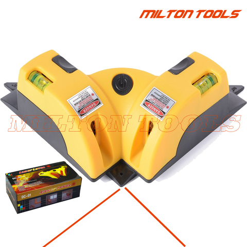 Right Angle 90 Degree Vertical Horizontal Laser Line Projection Square Level infrared foot laser level Measurement tool ► Photo 1/1