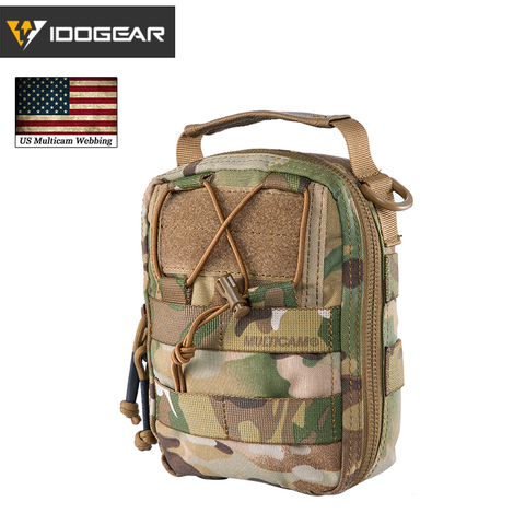 IDOGEAR Tactical Medical Pouch MOLLE First Aid EMT Utility Pouch IFAK Airsoft Hunting  Nylon First Aid Bag 3523 ► Photo 1/6