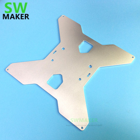 SWMAKER TEVO Tarantula 3D Printer aluminum Y Carriage heated support Plate Upgrade oxidation type for HE3D /Tarantula 3D Printer ► Photo 1/6