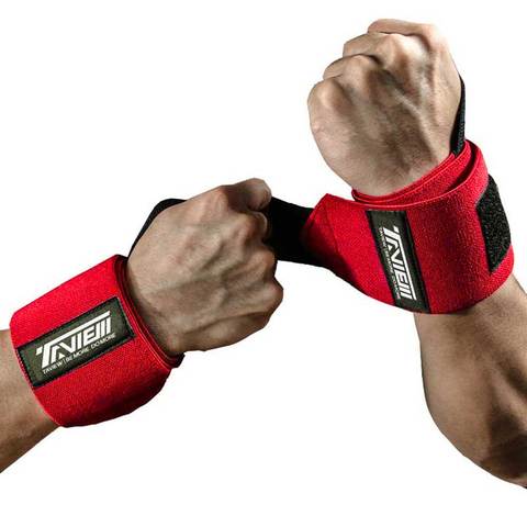 Weightlifting Wrist Wraps Support Brace for Powerlifting Strength Cross Training Bodybuilding Gym Workout Weight Lifting ► Photo 1/6