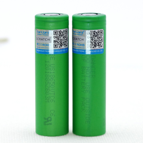 VariCore VTC6 3.7V 3000mAh rechargeable Li-ion battery 18650 for Sony US18650VTC6 30A Toys flashlight tools ► Photo 1/1
