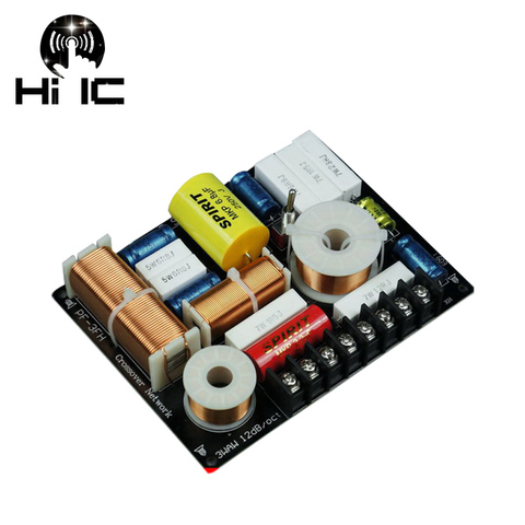 1/2Pcs HiFi Treble Middle Bass Frequency Divider 137x106mm 3 Way Speaker Audio Crossover Filters 280W 4-8 Ohms 22Hz-22KHz ► Photo 1/1