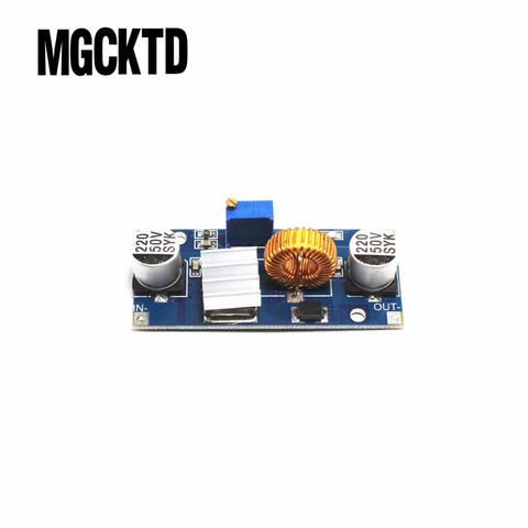 5A DC-DC Step Down Adjustable Power Supply Module Lithium Charger XL4015 4~38V 96% 5A DC adjustable step-down module ► Photo 1/3