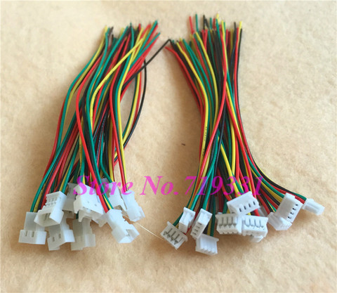20 SETS Mini Micro JST 1.25 4-Pin Male Conecort cable with Female Plug w. Wires Cables ► Photo 1/3