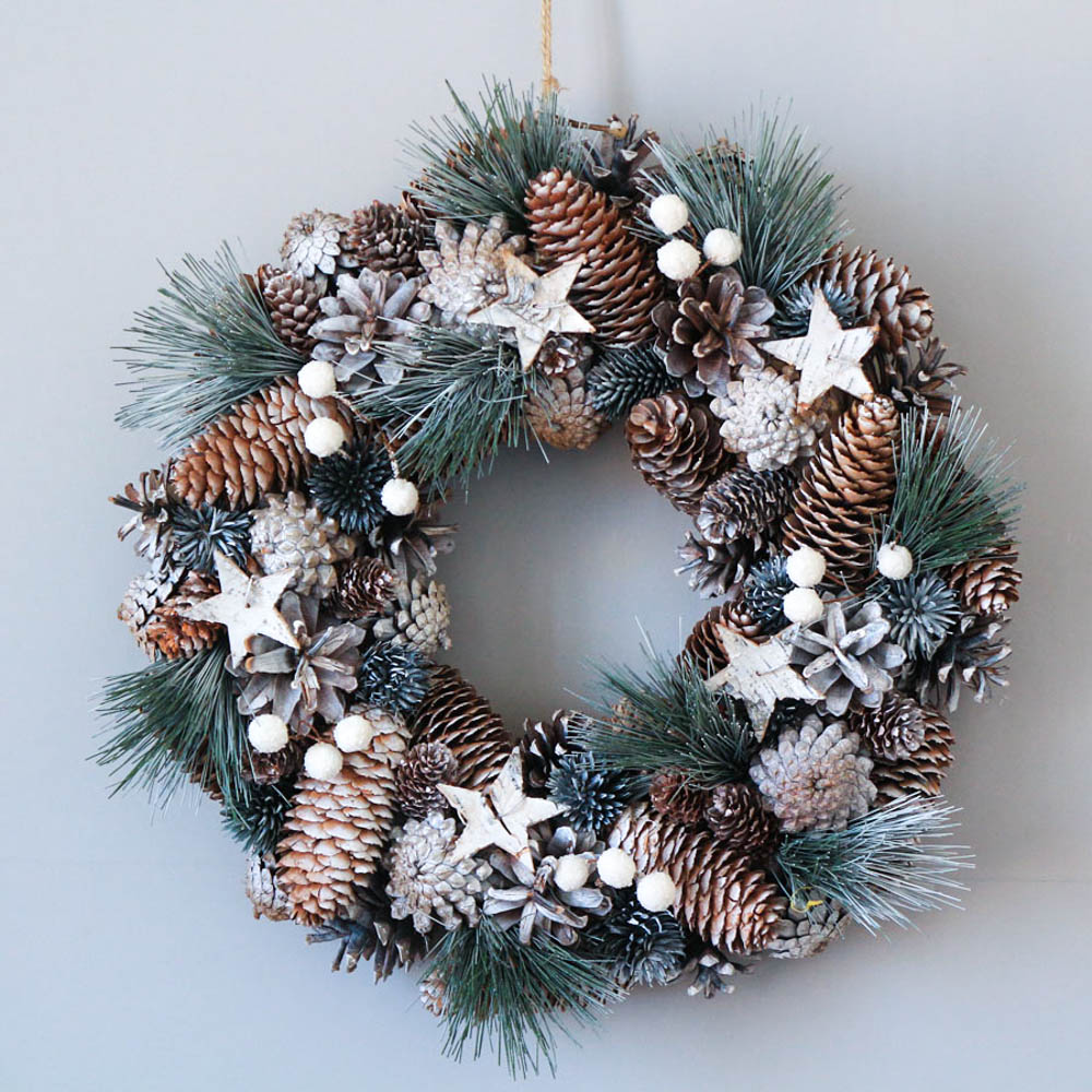 Christmas Star Garland Wreaths Xmas Tree Hanging Ornament Wedding Home Decor 