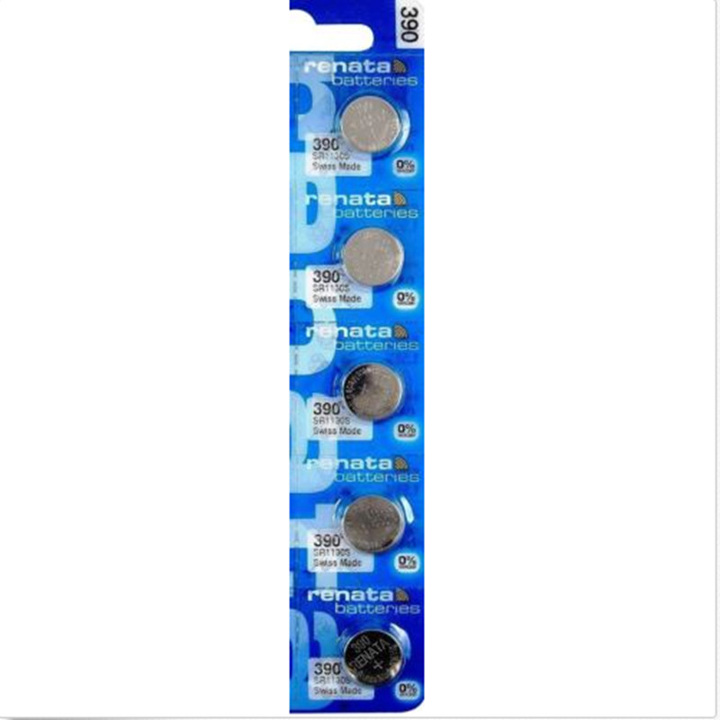 5Pcs/Lot RETAIL Brand New Renata LASTING SR1130SW 389 LR54 AG10 Watch Battery Button Cell Swiss Made 100% Original - Price history & Review | AliExpress Seller - ShenzhenZhiSheng Store | Alitools.io