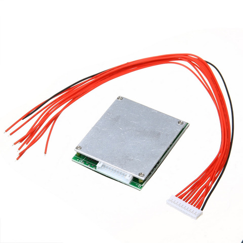 New Arrival 1pc 10S 36V 35A Li-ion Lipolymer Battery BMS PCB With Balance Supports Ebike Escooter ► Photo 1/6