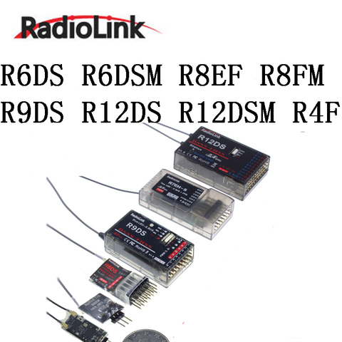 Original Radiolink Receiver R6DS R6DSM R8EF R8FM R9DS R12DS R12DSM R4F R4FG R7FG byme A D flight controller ► Photo 1/6