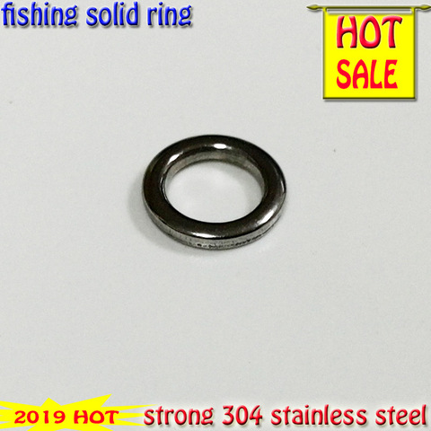 2022Fishing solid ring Stainless steel fishing ring Fishing accessories  strong  quality 304 stainless steel ► Photo 1/6