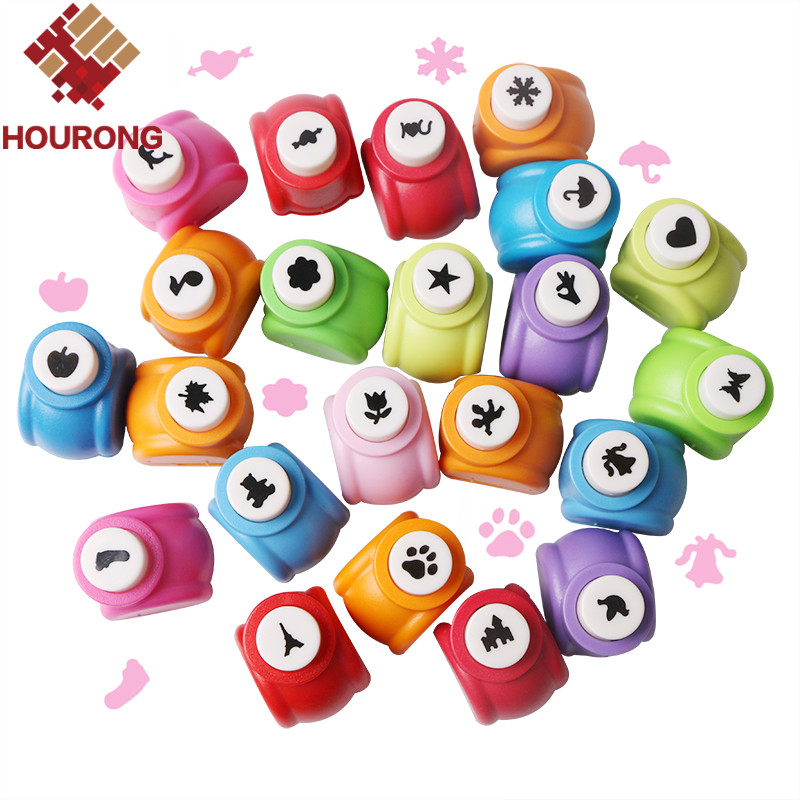 Tag Cutter Hole Punch Kid Child Paper Scrapbook Tags Cards Craft