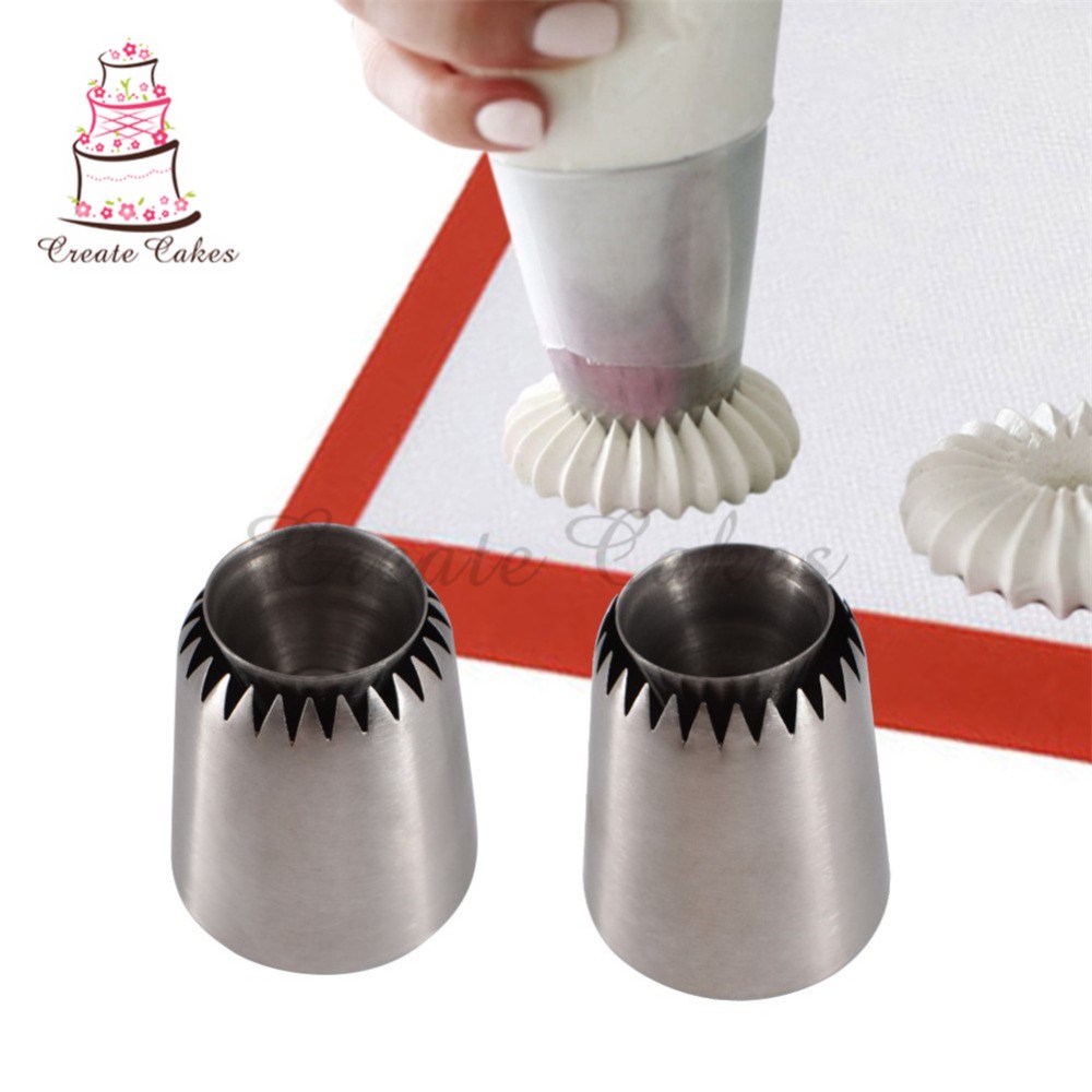 Cake Decorating Russian Ring Icing Piping Nozzle Ring Cookies Mold Making Baking