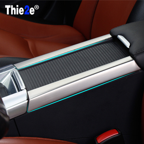 for Volvo S60 /S60L/ V60/ XC60 cup holder armrest box sticker Stainless steel decoration Accessories  2pcs / set ► Photo 1/3