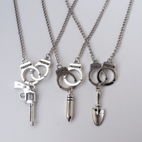 Thelma and Louise Best Friends Key Necklace Set