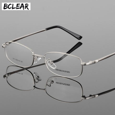 BCLEAR Fashion Eyeglasses Brand Design Unisex Classic Metal Full Frame Optical Frame Glasses Vintage Eyewear For Men Women 917 ► Photo 1/6