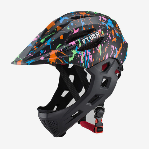 Fullface mtb cycling helmet for kids bike helmet OFF-ROAD full